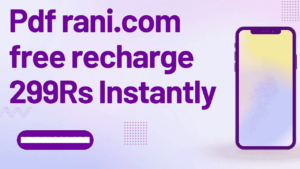 PDF Rani.com Free Recharge