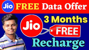 3 Months Free Recharge Offer Jio