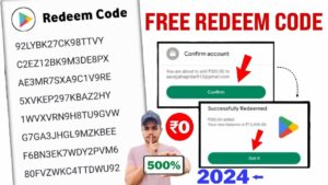 Google Play Redeem Code Free