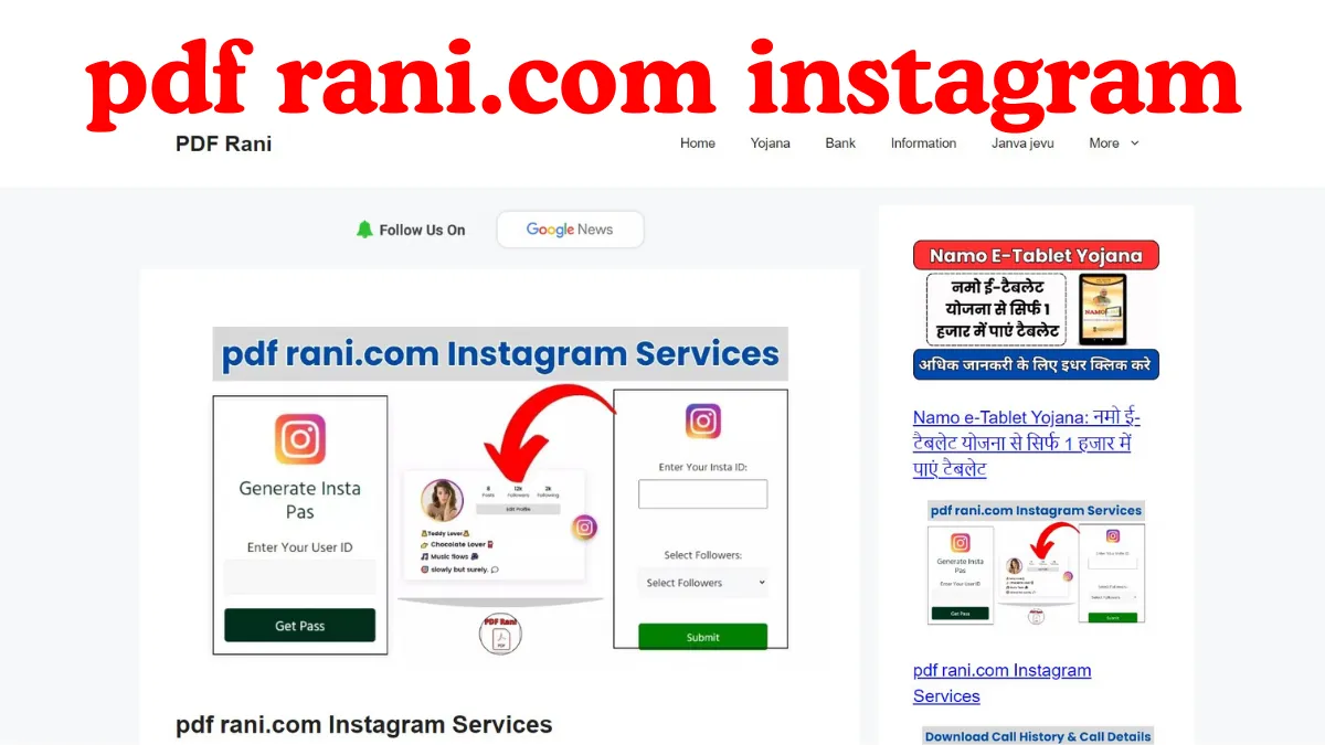 Rani.com Instagram Password