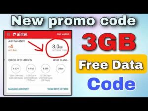 Airtel 1GB Free Data Coupon Code