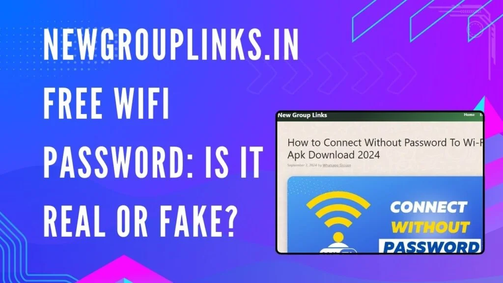 Newgrouplinks.in Free WiFi Password