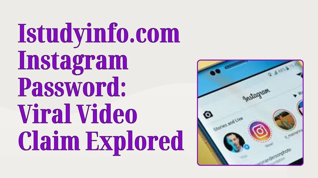 Istudyinfo.com Instagram Password