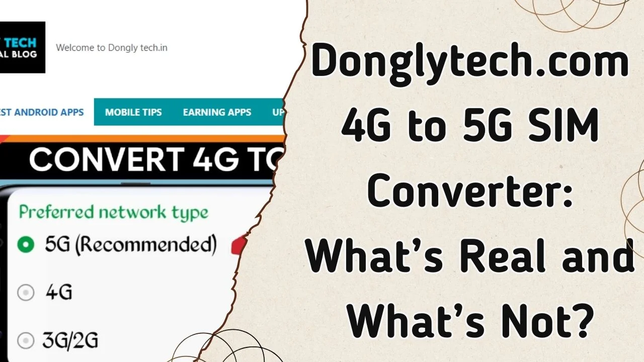 Donglytech.com 4G to 5G SIM Converter