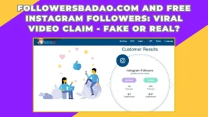 FollowersBadao.com Free Instagram Followers