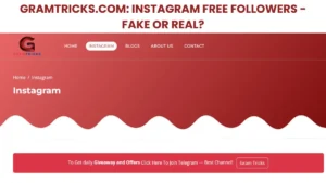 Gram Tricks Instagram Free Followers