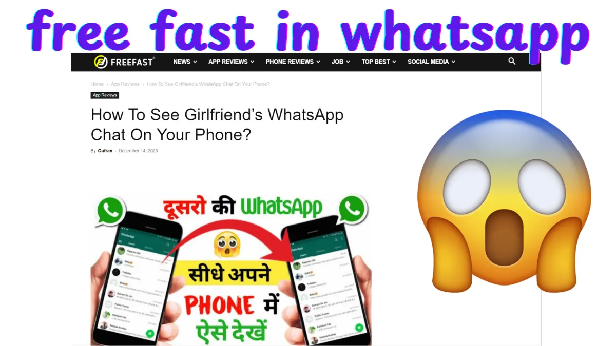 FreeFast.in WhatsApp Tracker